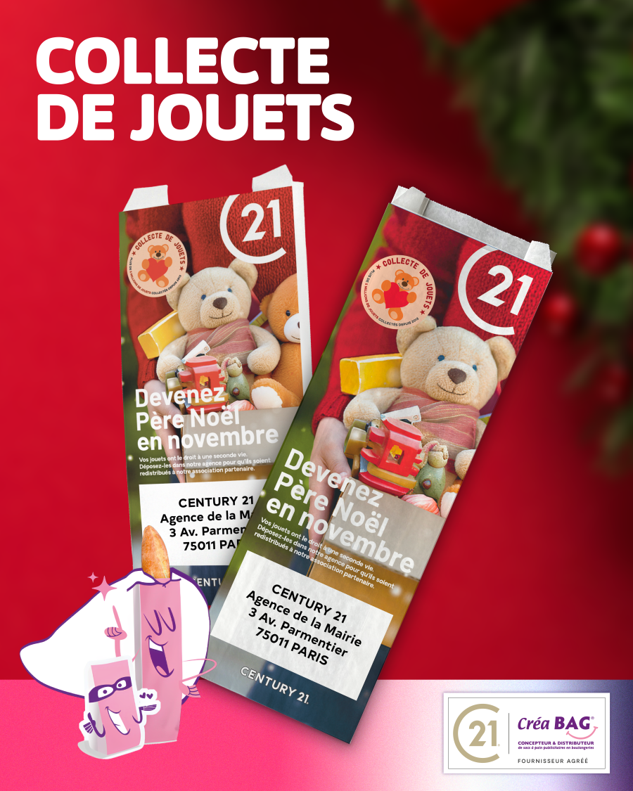 Collecte de jouet Century 21