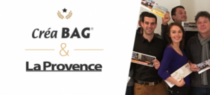 CréaBag et La Provence partenaires en région PACA !