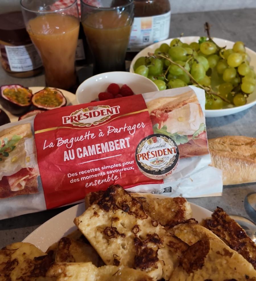 Président s'invite en boulangerie !